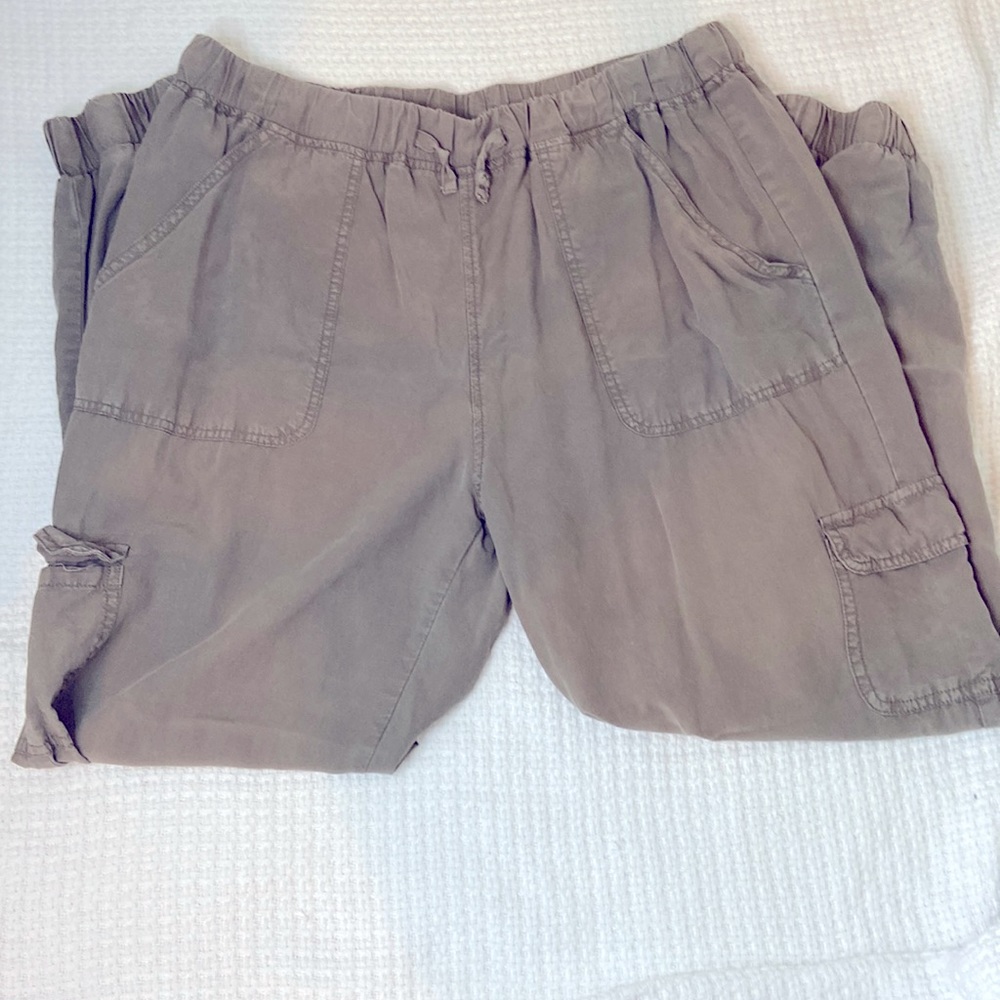 Thread & Supply Green Cargo Joggers , Size Large